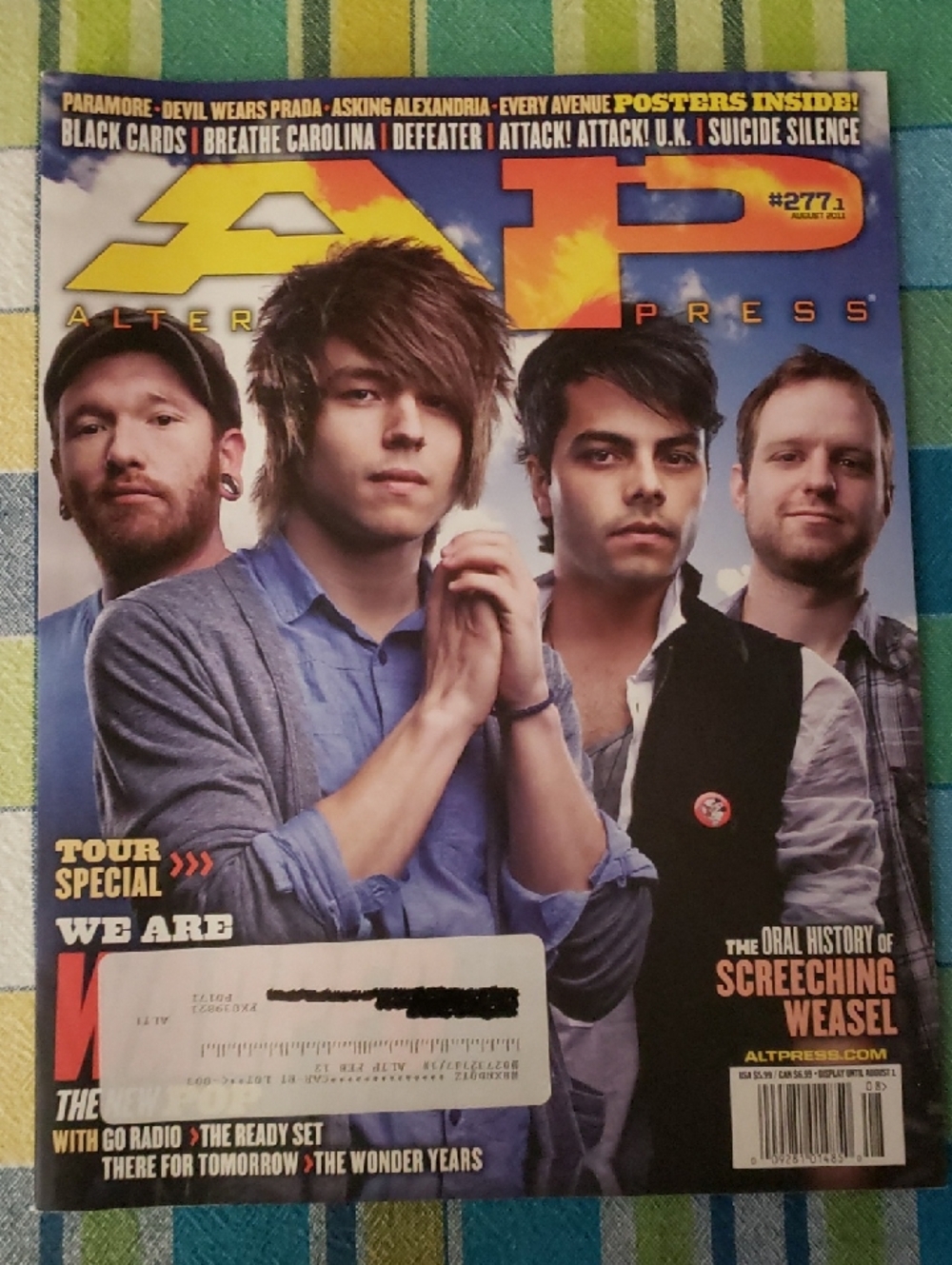 Alternative Press Issue 277.1 AUG 2011